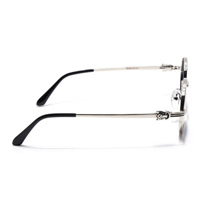 Simba - Silver Oval Polarized Sunglasses (WS1420PCL2212)