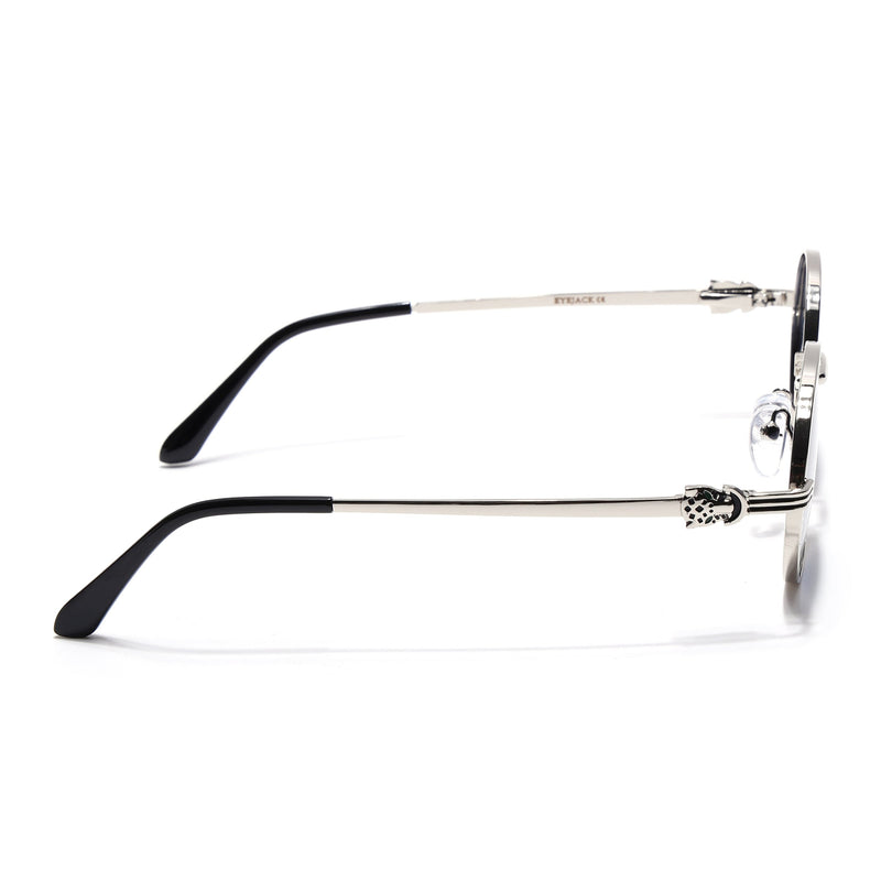 Simba - Silver Oval Polarized Sunglasses (WS1420PCL2212)