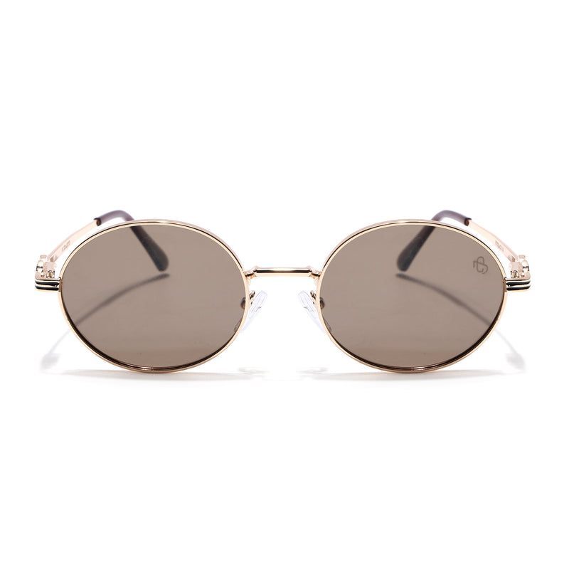 Simba - Golden Oval Polarized Sunglasses (WS1420PCL2214)