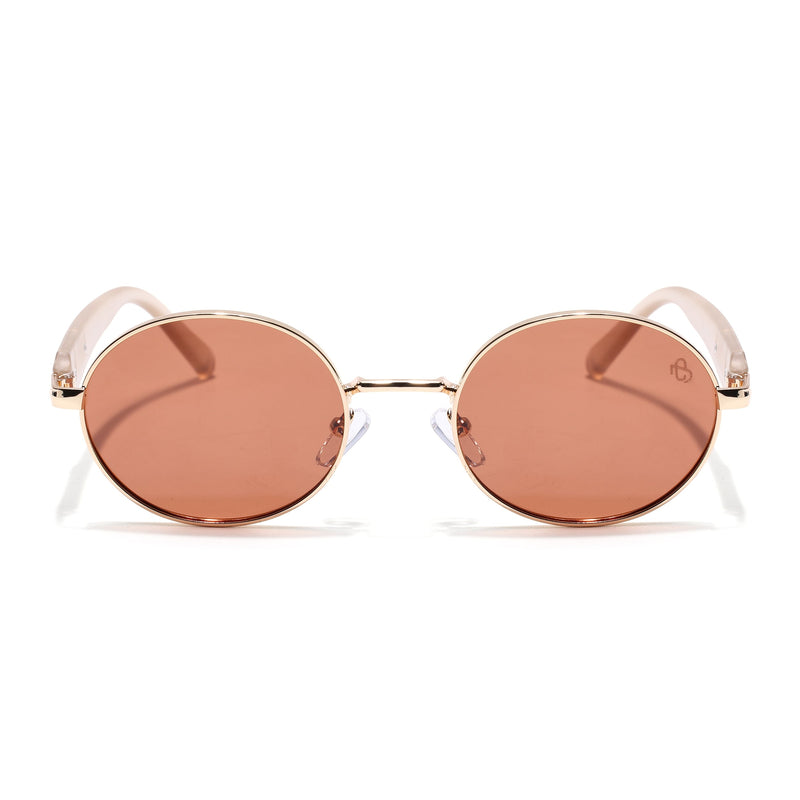 Cruze - Golden Oval Polarized Sunglasses (WU14110PCL2202)