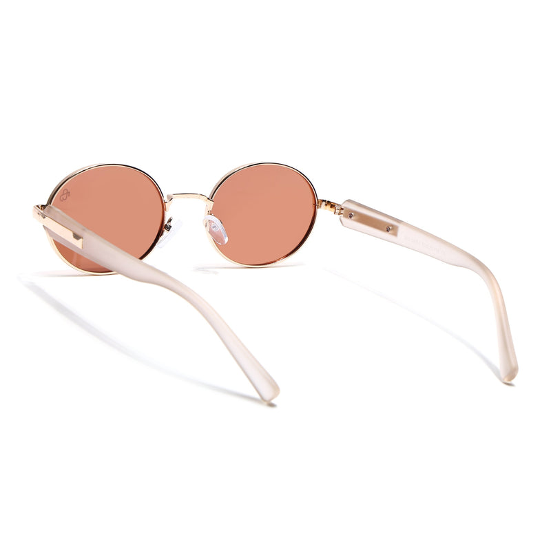 Cruze - Golden Oval Polarized Sunglasses (WU14110PCL2202)