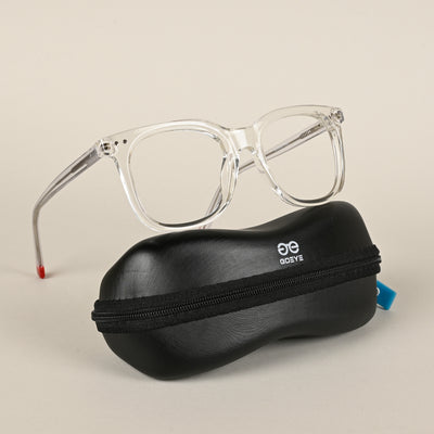 Goeye Transparent Oval Eyeglasses for Men & Women (XY31020GE1636)