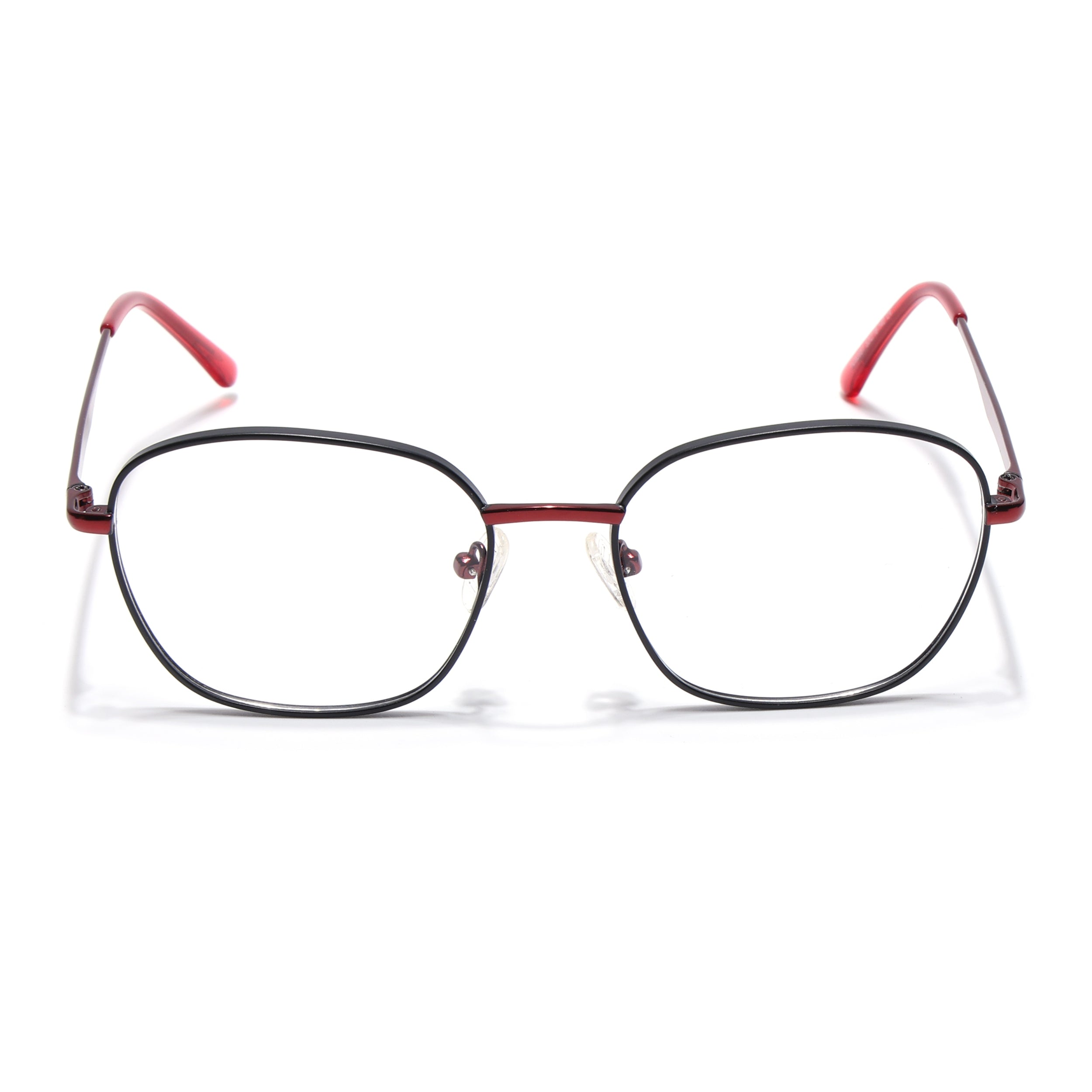 Voyage Black Square Eyeglasses for Men & Women (YC82051MG4633-C3)