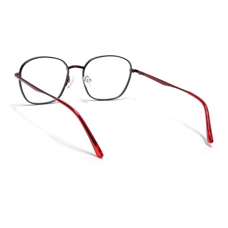 Voyage Black Square Eyeglasses for Men & Women (YC82051MG4633-C3)