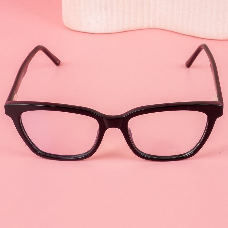 Goeye Glam Shine Black Cateye Acetate Eyeglasses for Women (174GE1751-C1)