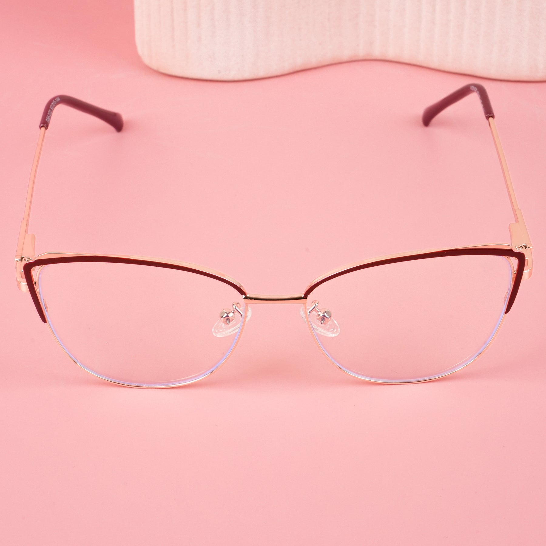 all the little royals: inner cateye glam Images High... Voyage Glam Red & Golden Cateye Eyeglasses for Women (95222MG4424-C5 ...