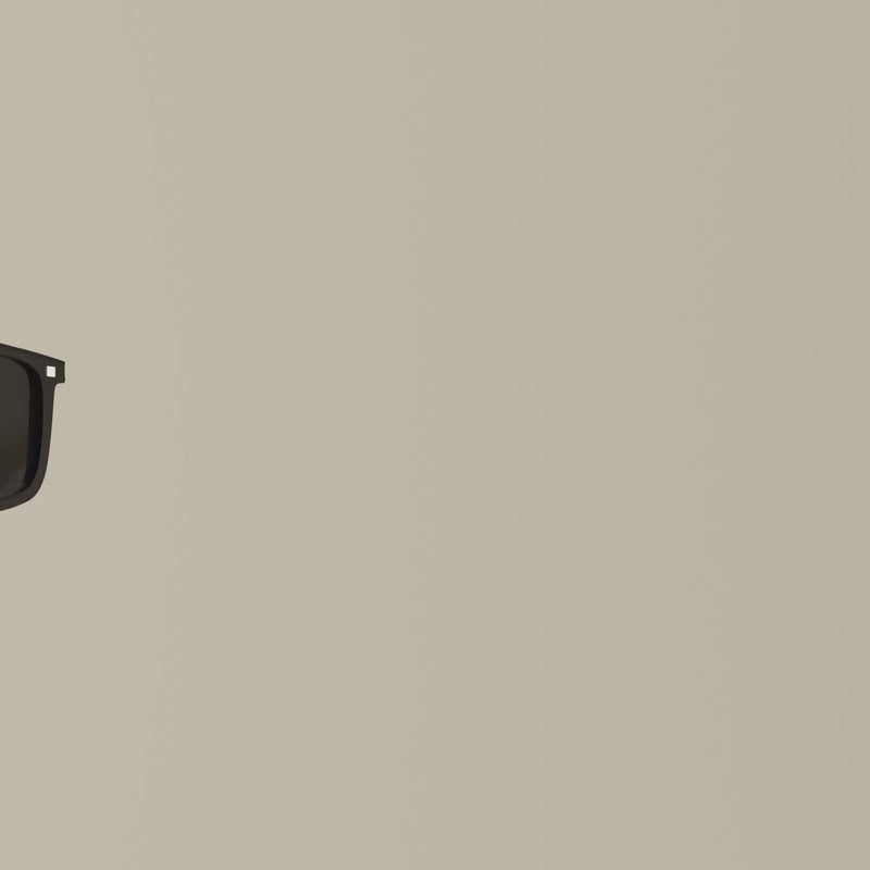 Voyage Black Wayfarer TR Clip-On Polarized Sunglasses for Men & Women (2185PMG4665-C1)