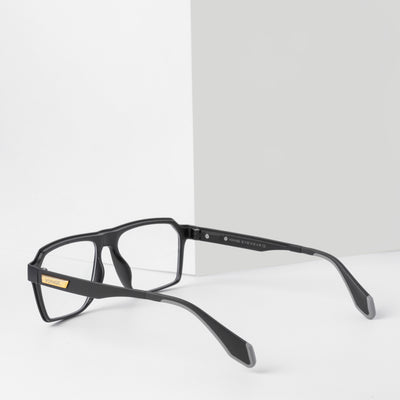 Voyage Exclusive Matt Black Wayfarer Eyeglasses for Men & Women (896PMG4453-C1)
