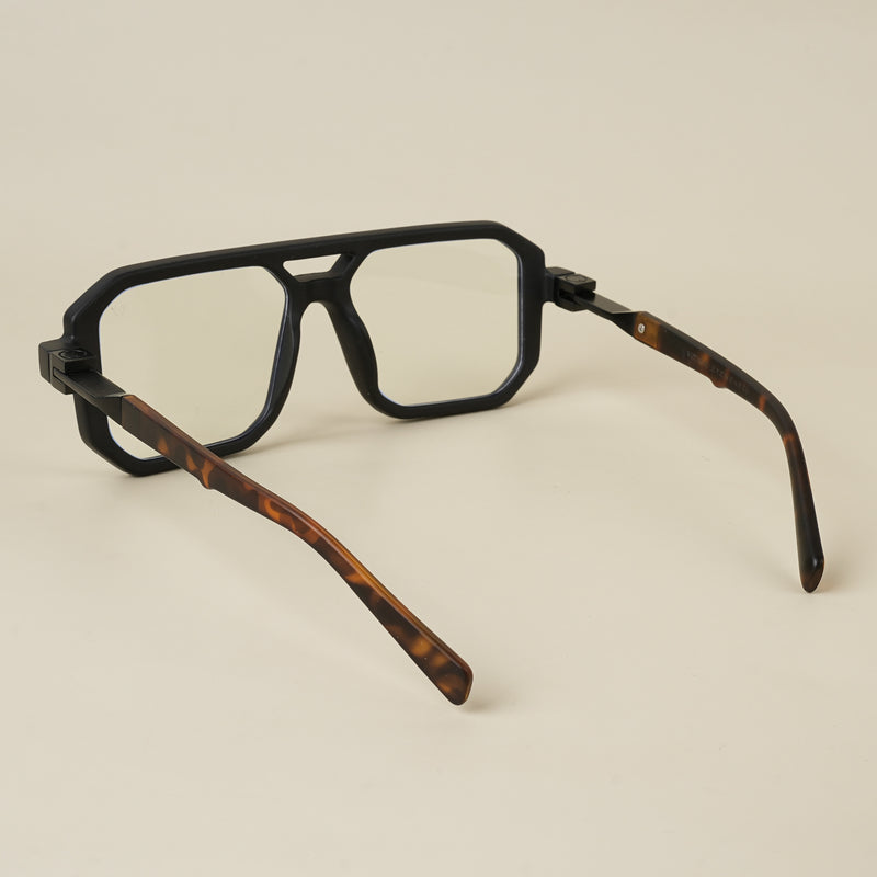 VictorX | Matt Black Wayfarer Eyeglasses for Men & Women (8838MG5509-C5)