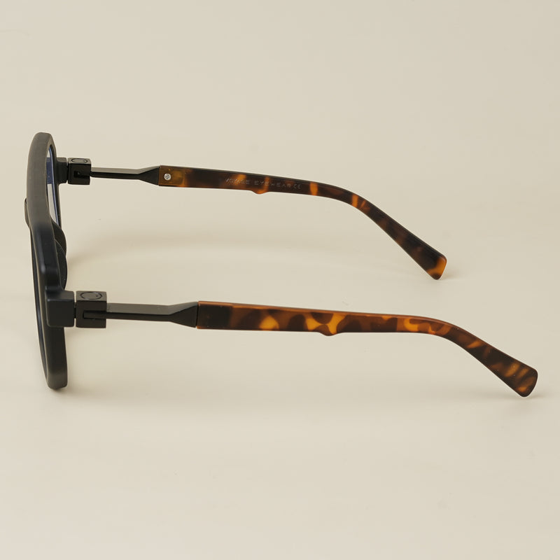 VictorX | Matt Black Wayfarer Eyeglasses for Men & Women (8838MG5509-C5)