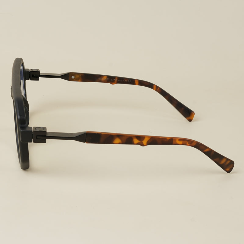 Voyage Goat Matt Black Wayfarer Eyeglasses for Men & Women (8838MG5509-C5)