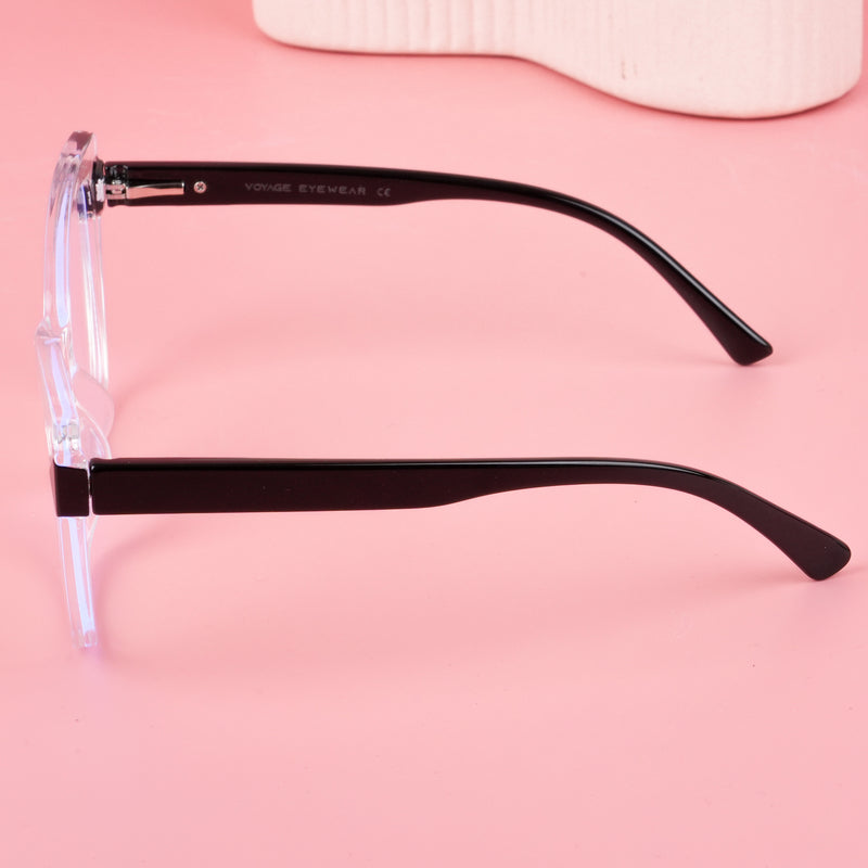 Voyage Glam Transparent Cateye Eyeglasses for Women (68092MG4009-C2)