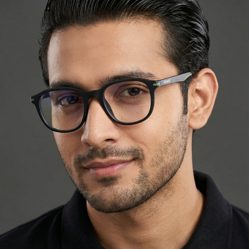 Voyage Aero | Black | Wayfarer Eyeglasses (SV001FMG7430-C2)