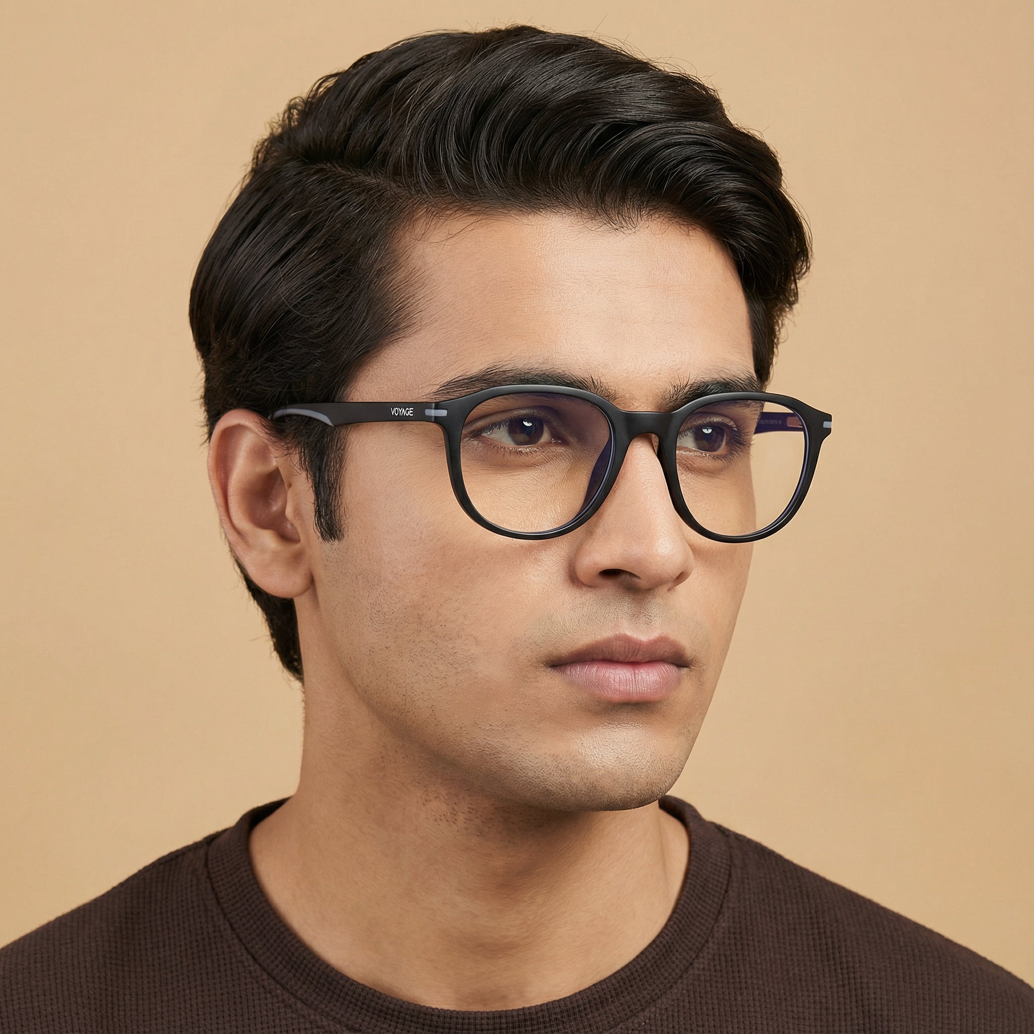 Voyage Aero | Black | Wayfarer Eyeglasses (SV001FMG7431-C3)