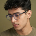 Voyage Aero | Light Grey | Wayfarer Eyeglasses (SV001FMG7433-C5)