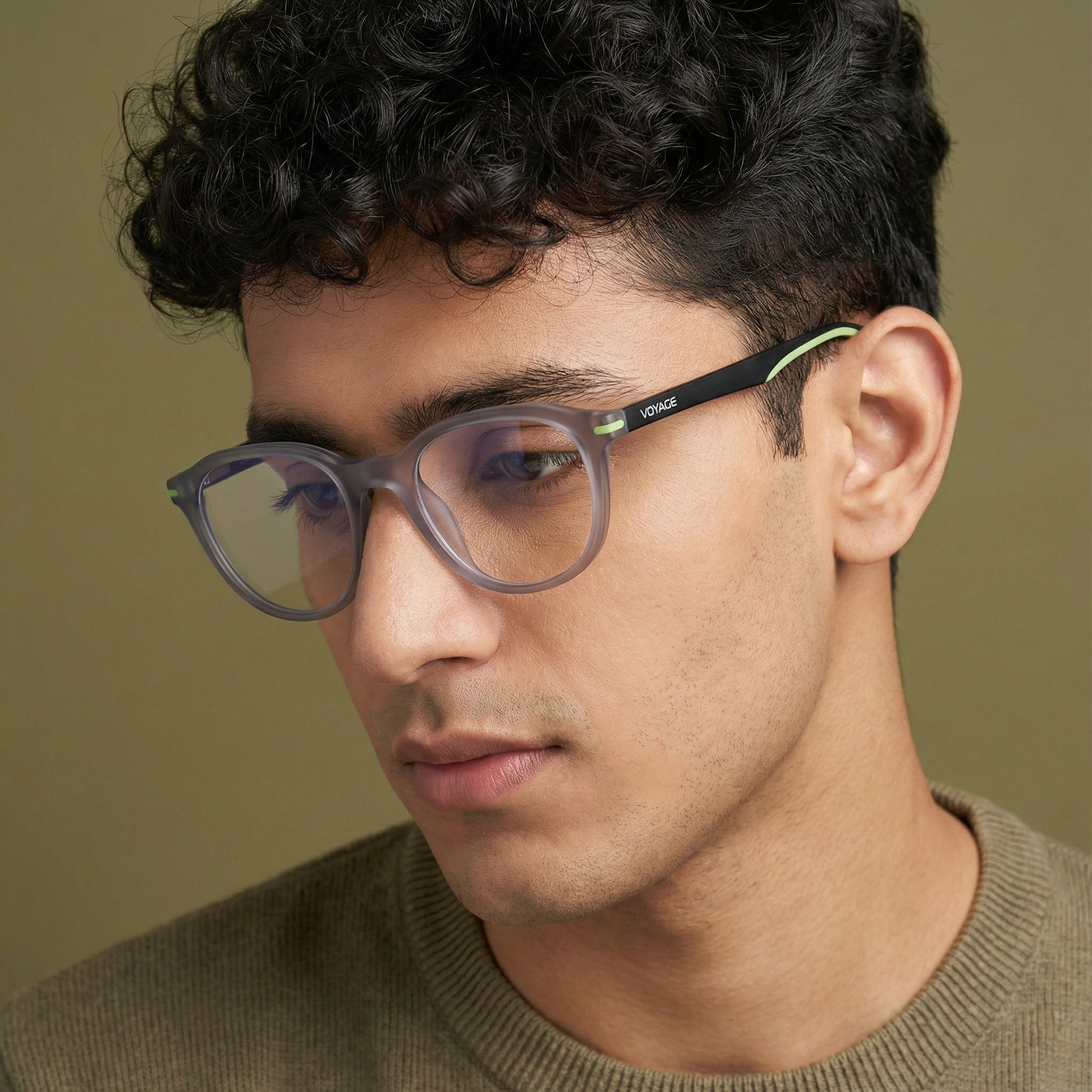 Voyage Aero | Light Grey | Wayfarer Eyeglasses (SV001FMG7433-C5)