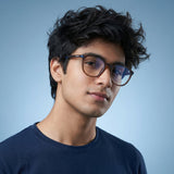 Voyage Aero | Brown | Wayfarer Eyeglasses (SV001FMG7435-C7)