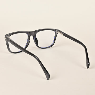 Goeye Grey Square Eyeglasses for Men & Women (EJ85207GE1357-C6)