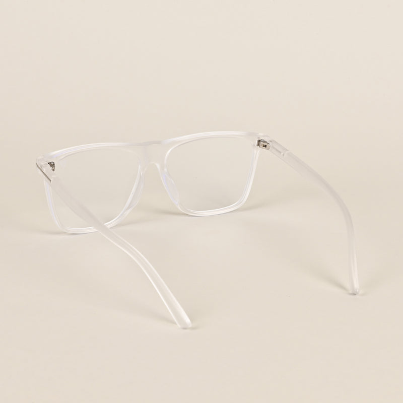 Voyage Clear Wayfarer Eyeglasses for Men & Women (602MG3903-C3)
