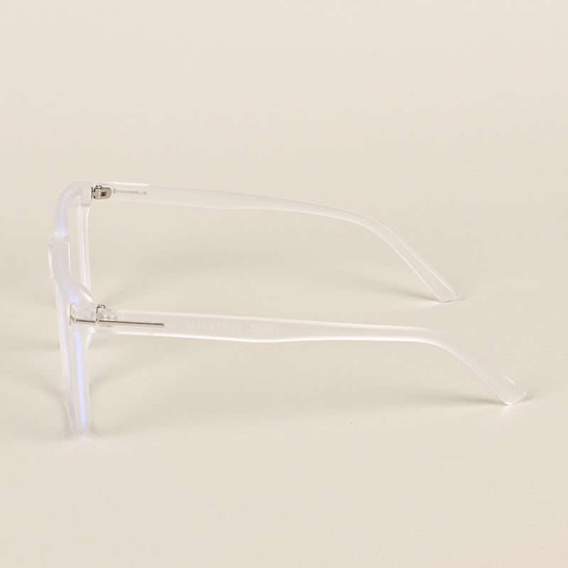 Voyage Clear Wayfarer Eyeglasses for Men & Women (602MG3903-C3)