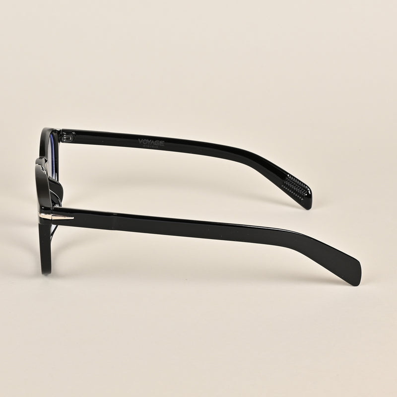 Voyage Black Square Eyeglasses for Men & Women (2205MG3921-C1)