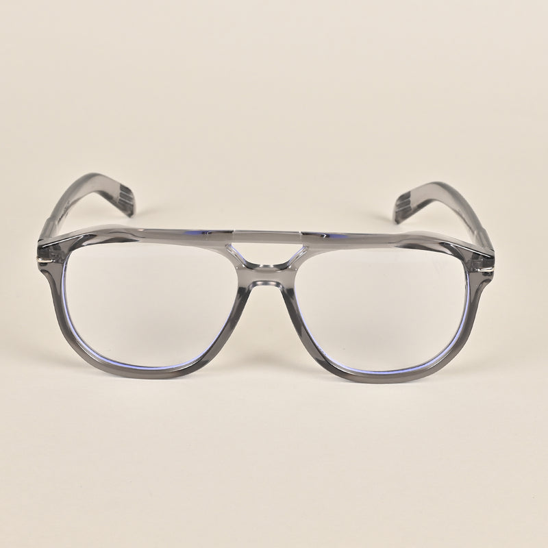 Voyage Grey Wayfarer Eyeglasses for Men & Women (2207MG3919-C1)