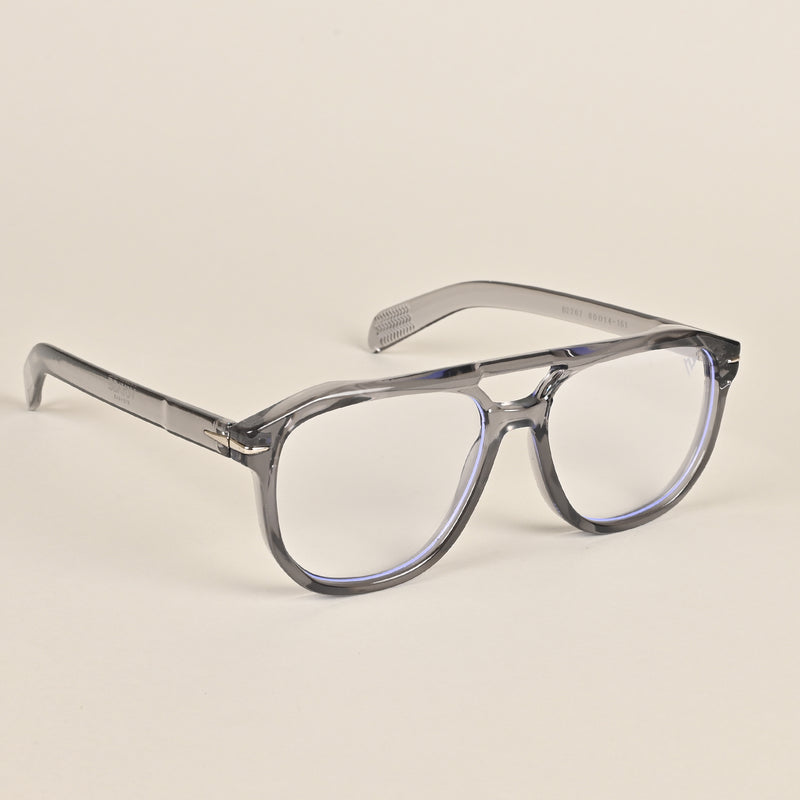 Voyage Grey Wayfarer Eyeglasses for Men & Women (2207MG3919-C1)