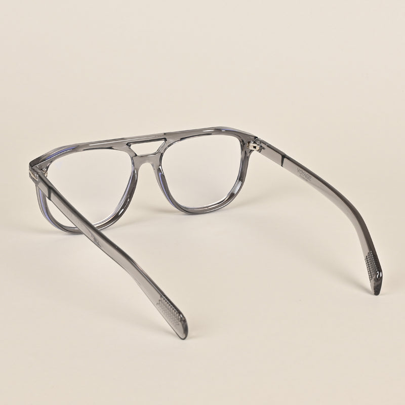 Voyage Grey Wayfarer Eyeglasses for Men & Women (2207MG3919-C1)