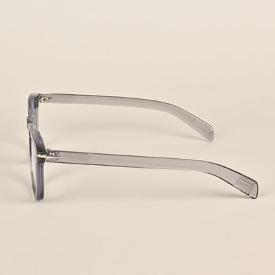 Voyage Grey Square Eyeglasses for Men & Women (2203MG3917-C2)