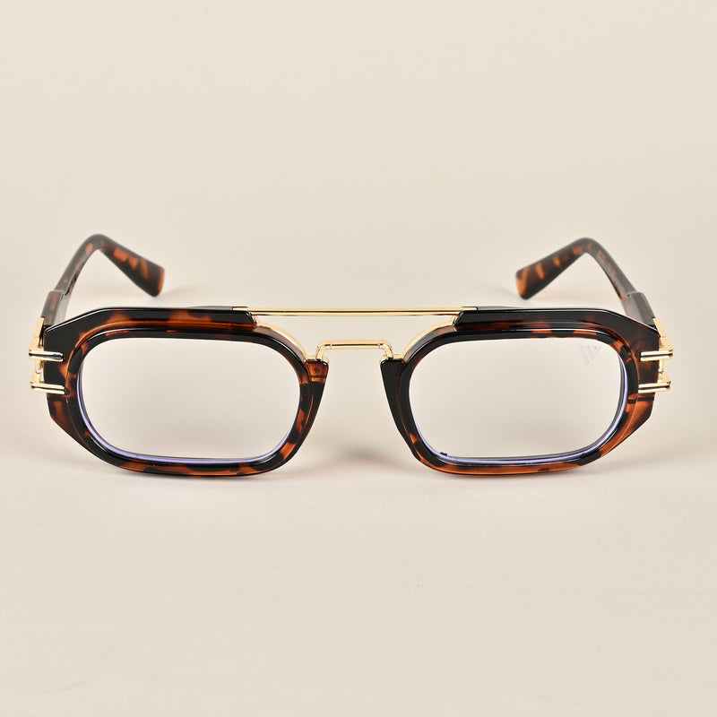 Voyage Goat Demi Brown Oval Eyeglasses for Men & Women (7255MG3927-C4)