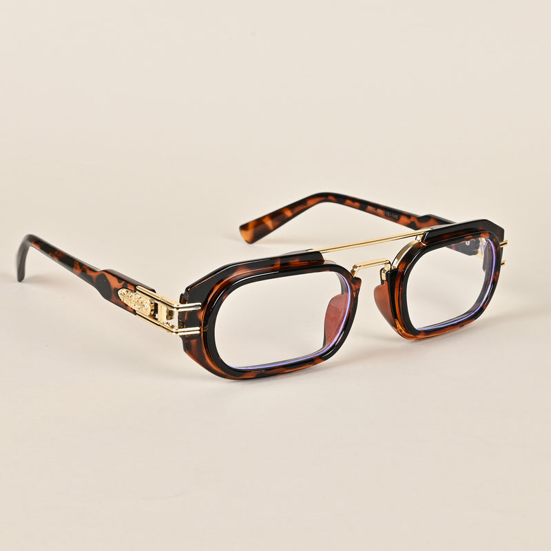Voyage Goat Demi Brown Oval Eyeglasses for Men & Women (7255MG3927-C4)