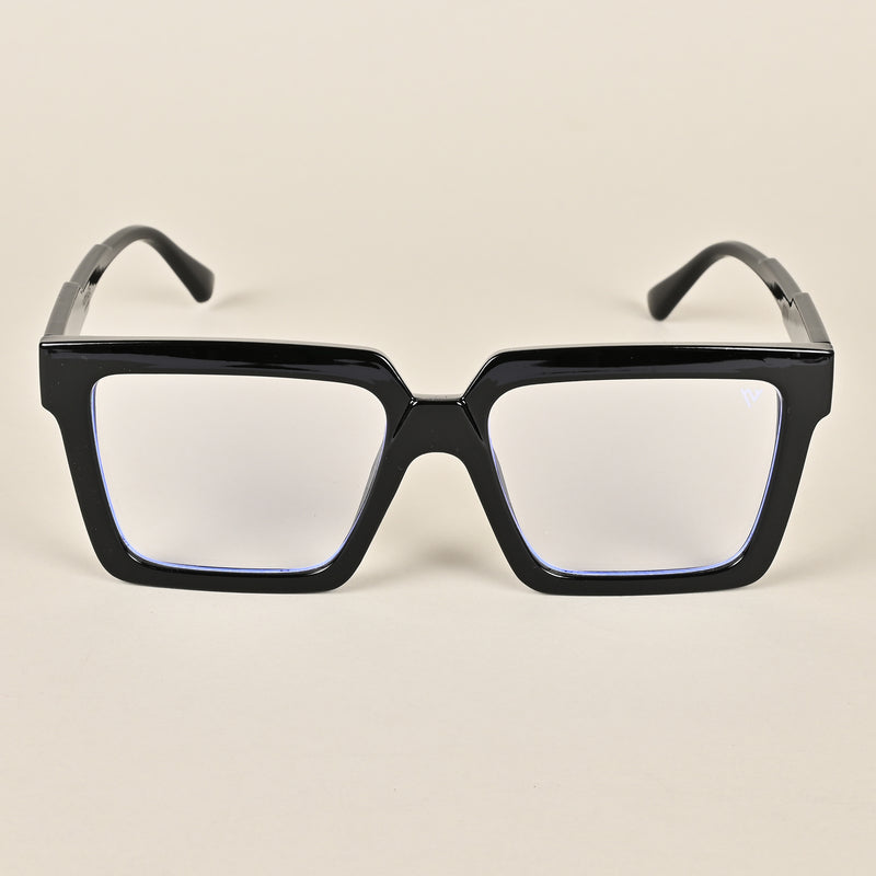 Voyage Goat Shine Black Wayfarer Eyeglasses for Men & Women (8774MG3922-C1)
