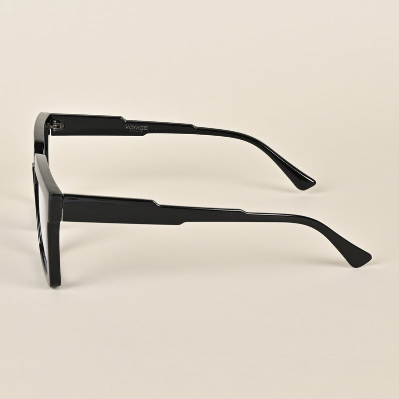 Voyage Goat Shine Black Wayfarer Eyeglasses for Men & Women (8774MG3922-C1)