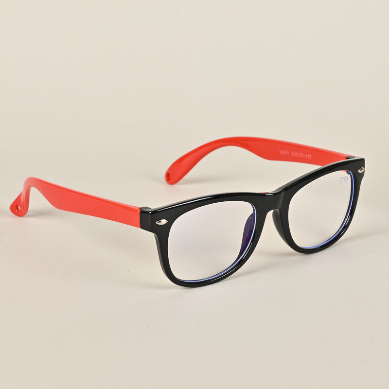 Goeye Black Square Eyeglasses for Kids (Girls & Boys - 8801GE1283-C4)