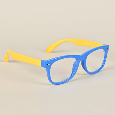 Goeye Blue Square Eyeglasses for Kids (Girls & Boys - 8801GE1285-C2)
