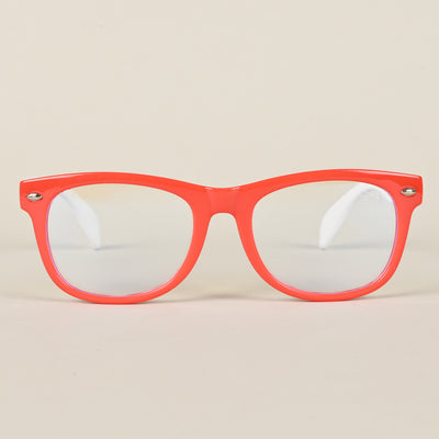 Goeye Red Square Eyeglasses for Kids (Girls & Boys - 8801GE1284-C5)