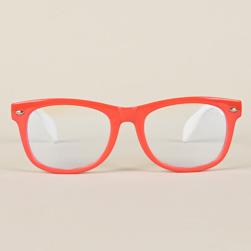 Goeye Red Square Eyeglasses for Kids (Girls & Boys - 8801GE1284-C5)