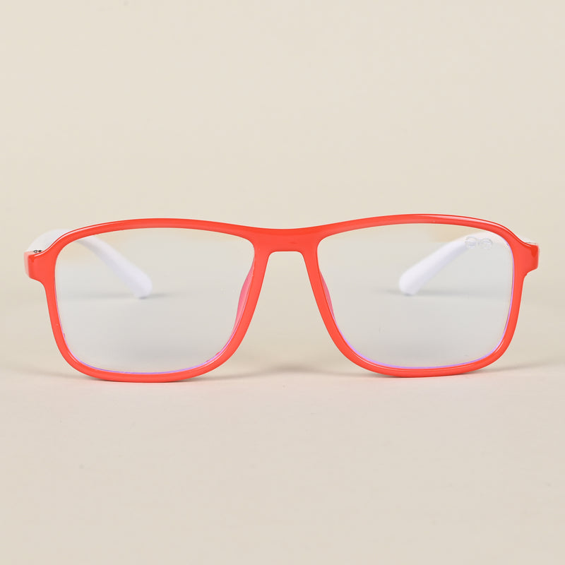 Goeye Red Square Eyeglasses for Kids (Girls & Boys - 8805GE1289-C3)