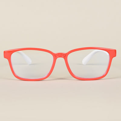 Goeye Red Rectangle Eyeglasses for Kids (Girls & Boys - 8808GE1294-C2)