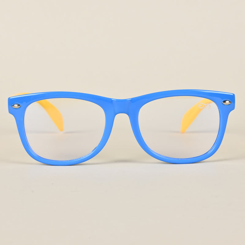 Goeye Blue Square Eyeglasses for Kids (Girls & Boys - 8801GE1285-C2)