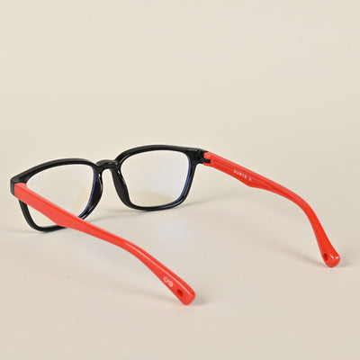 Goeye Black Rectangle Eyeglasses for Kids (Girls & Boys - 8808GE1293-C5)