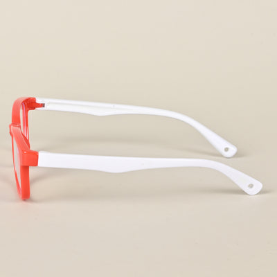 Goeye Red Rectangle Eyeglasses for Kids (Girls & Boys - 8808GE1294-C2)