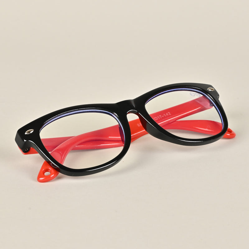 Goeye Black Square Eyeglasses for Kids (Girls & Boys - 8801GE1283-C4)